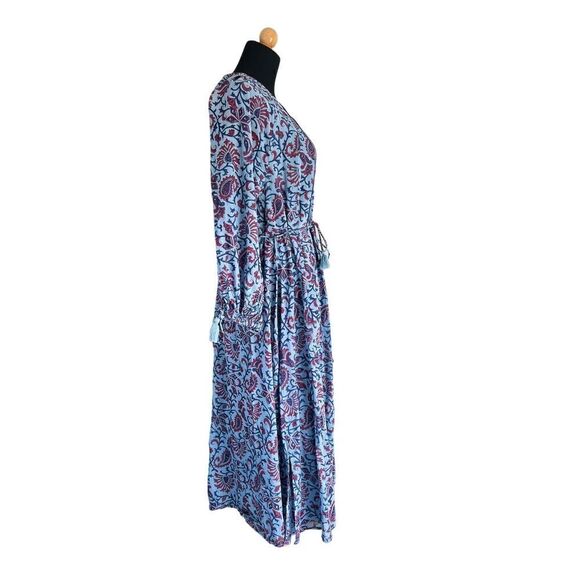 Cleobella Faith Caftan Midi Dress Size Large MSRP: $268 - Picture 9 of 15